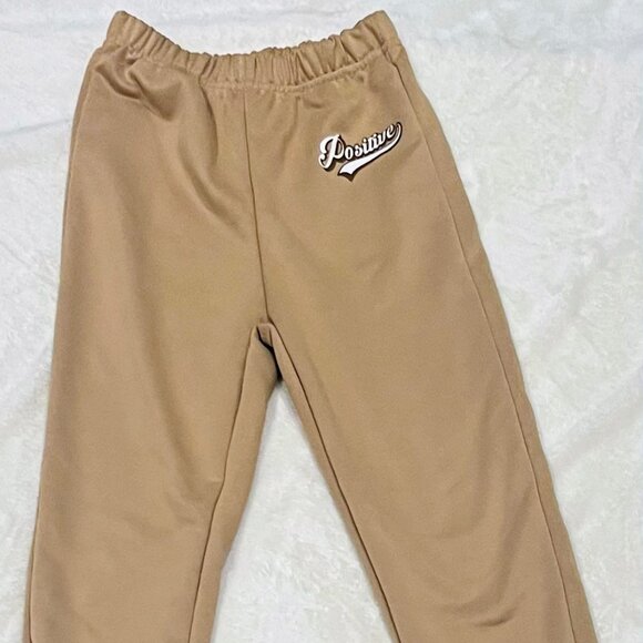 Girls Shein 2-Piece Set – Size 9Y “Positive” Hoodie & Jogger Sweatpants - Picture 2 of 4